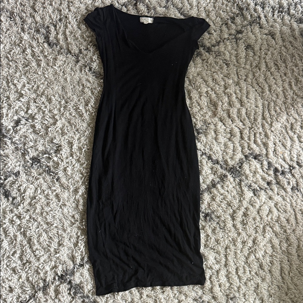 Pencil black dress size xs